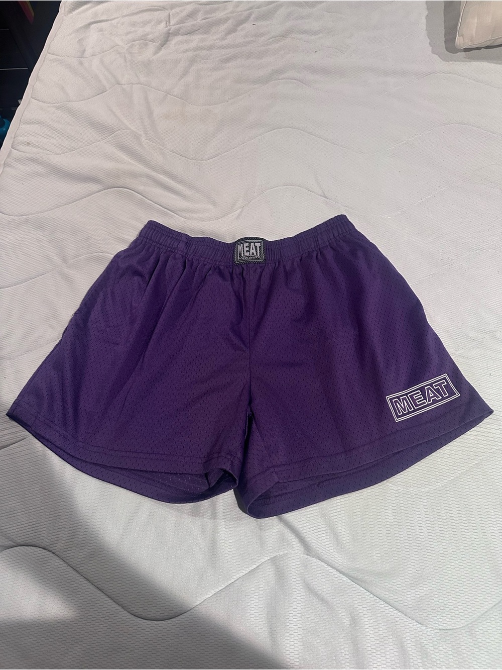 MEAT Men’s mesh gym shorts.